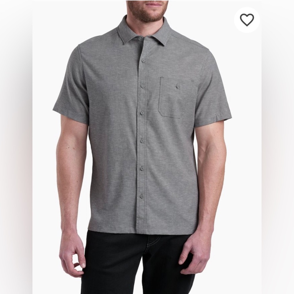KUHL GETAWAY Shirt Summit Gray Style 7486 Men's XL